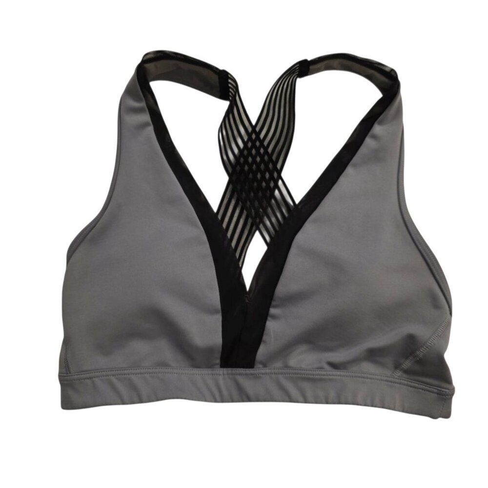 Victoria's Secret Victoria Sport Sports Bra Lightly Padded Gray Size XS